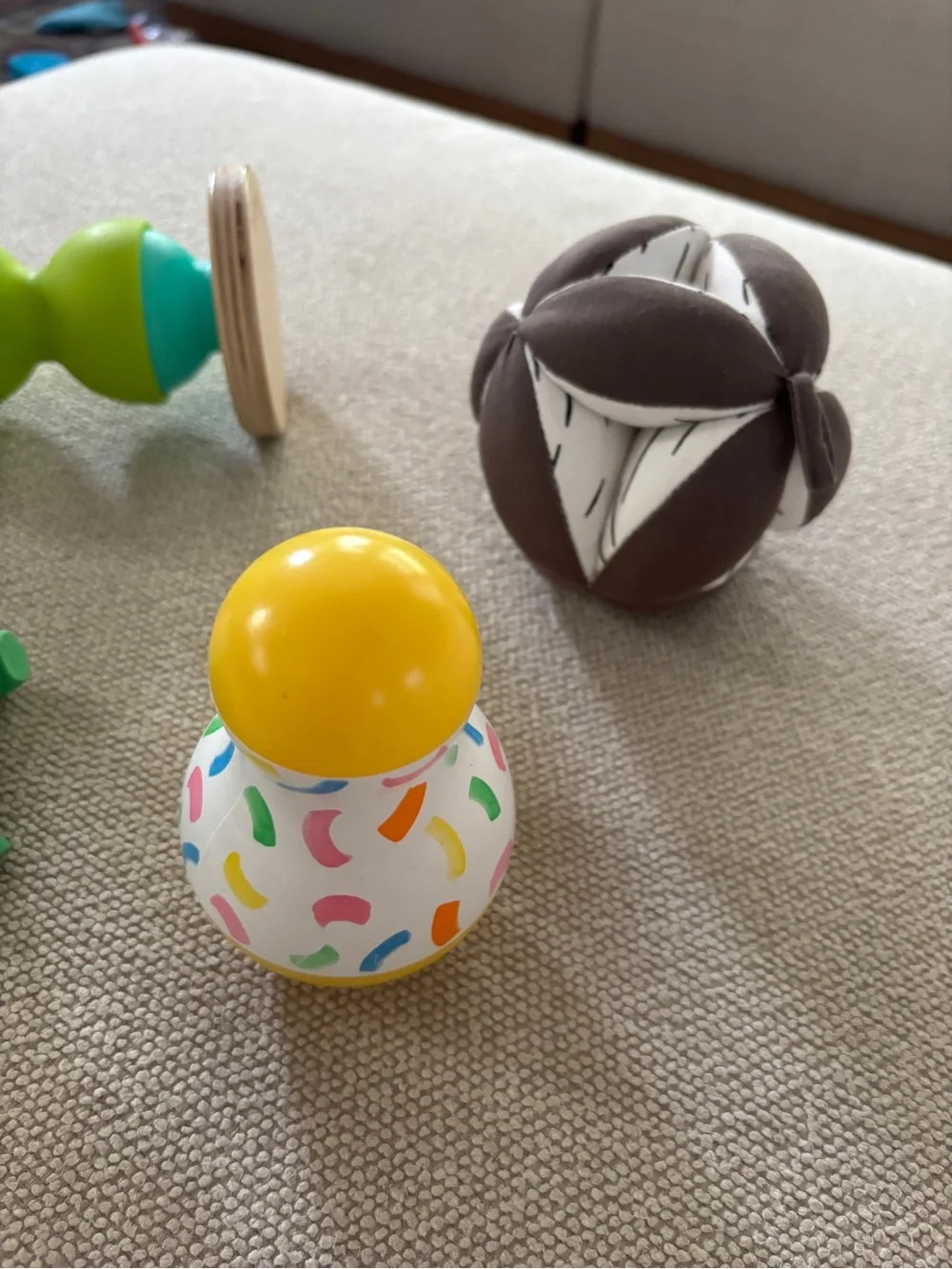 Lovevery Montessori Baby Tummy Time & Crawling Sensory Toy Lot (4)